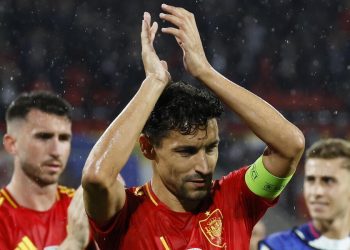 Jesus Navas agli Europei 2024 (Foto ANSA)