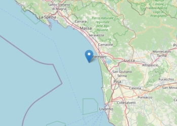 Terremoto oggi in Toscana, vicino a Viareggio (Ingv)
