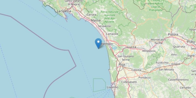 Terremoto oggi in Toscana, vicino a Viareggio (Ingv)