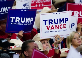 Alla Convention repubblicana di Milwaukee (Wisconsin) (Ansa)