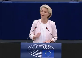 Ursula von der Leyen, screen da Youtube
