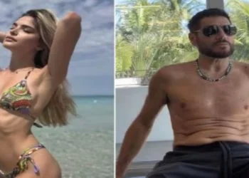 Enrico Papi e Claudia Motta. (Foto: Web)