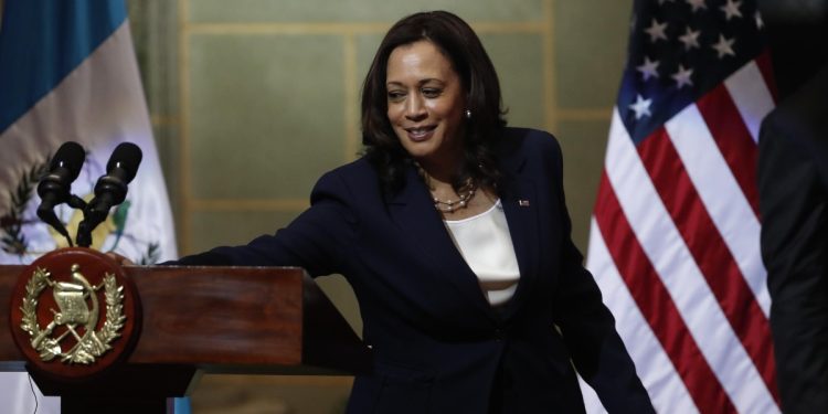 Kamala Harris in Guatemala