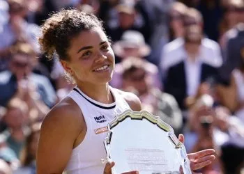 Jasmine Paolini dopo la finale persa a Wimbledon (Foto ANSA)