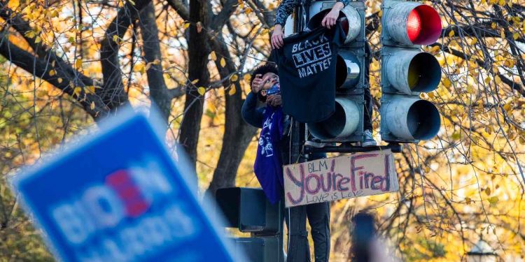 BLM per Biden e Harris