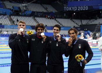 staffetta 4x100 sl Olimpiadi nuoto