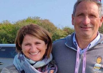 Marco e Daniela, papà e mamma di Filippo Ganna foto fonte web