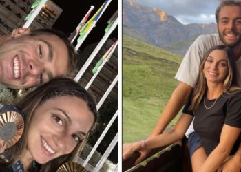 Gregorio Paltrinieri e Rossella Fiamingo