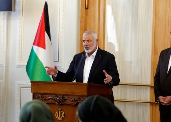 Capo di Hamas Ismail Haniyeh in Iran