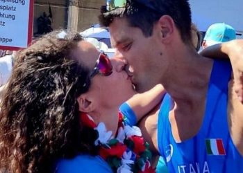 Eleonora Giorgi e fidanzato Matteo Giupponi