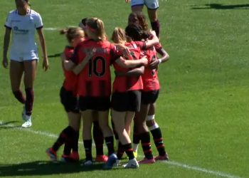 Milan femminile (screen Dazn)