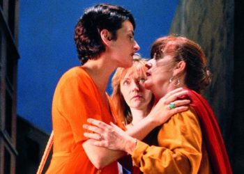 Bill Viola, The greeting (frame, 1995)