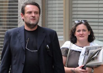 Paola Pellinghelli e Paolo Onofri, genitori del piccolo Tommy