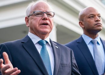 Tim Walz con Wes Moore