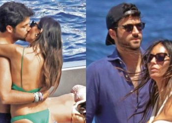 Elisabetta Gregoraci e Giulio Fratini