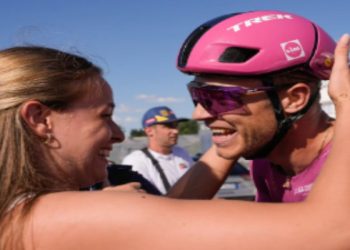 Jonathan Milan e la fidanzata Samira Maarouf. (Foto: Web)