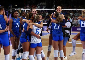 L'Italia del volley femminile alle Olimpiadi Parigi 2024 (Foto ANSA)