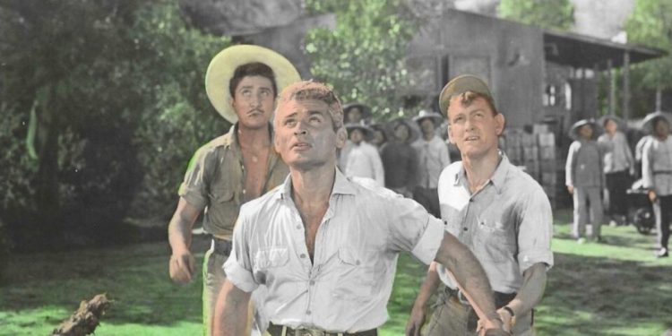 Una scena del film nel pomeriggio di Rete 4 (Foto Web)