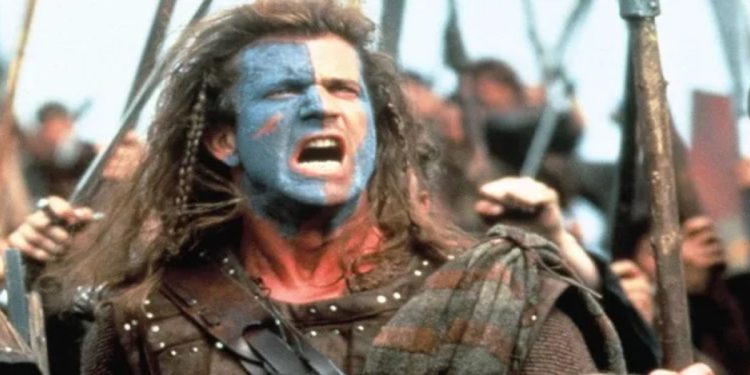 Mel Gibson in una scena del film in prima serata su Rete 4 (Foto Web)