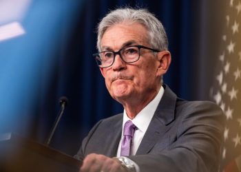 Il presidente della FED, Jerome Powell (Ansa)