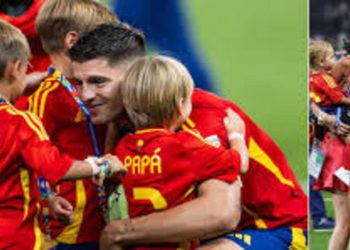 Alvaro Morata e Alice Campello figli foto Oggi