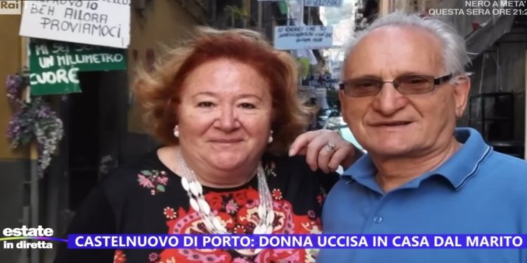 Lucia Felici e il marito Carmine Alfano (Foto: Estate in diretta)