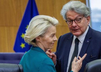 Von der Leyen e Breton