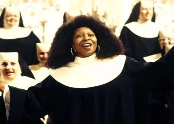 Whoopi Goldberg in una scena del film in prima serata su Rai 1 (Foto Web)