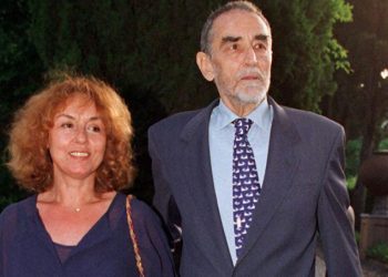 Diletta d'Andrea con Vittorio Gassmann
