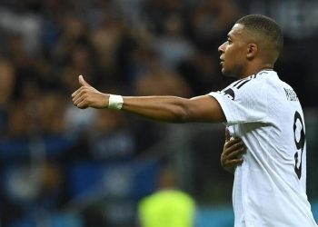 Kylian Mbappé, attaccante del Real Madrid (Foto ANSA)