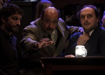 Un momento dello spettacolo "Acqua"