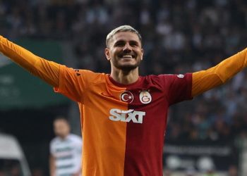 Mauro Icardi, attaccante del Galatasaray (Foto ANSA)