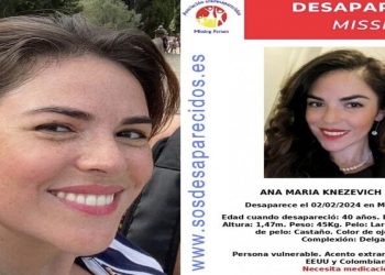 Ana Maria Henao Knezevich scomparsa a Madrid (Foto: Facebook Asociación Sosdesaparecidos)