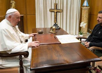 Papa Francesco con Zelensky