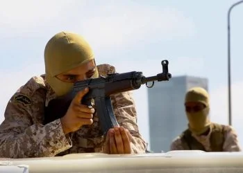 A Tripoli, in Libia (Ansa)