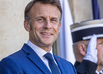 Il presidente francese Emmanuel Macron (Ansa)