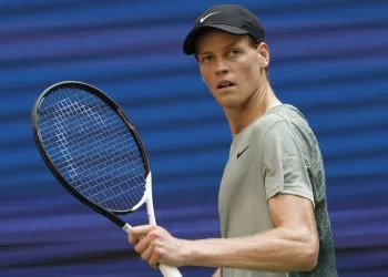 Jannik Sinner agli Us Open 2024 (Foto ANSA)
