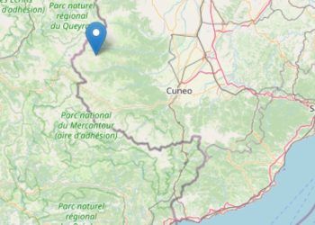 Terremoto oggi a Cuneo