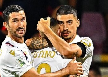 La Sampdoria in gol in Serie B (da facebook.com/sampdoria)