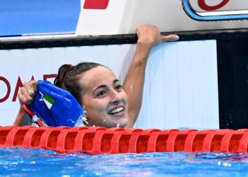 Giulia Terzi alle Paralimpiadi (Foto ANSA)