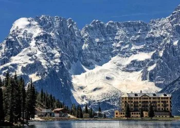 Dolomiti. Il gruppo del Sorapiss, da Misurina (Pixabay)