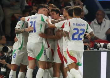 L'Italia esulta per la vittoria in Francia (Foto ANSA)