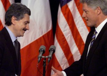 D'Alema e Clinton