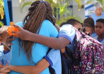 I ragazzi del Centro educativo João Paulo II di Salvador de Bahia