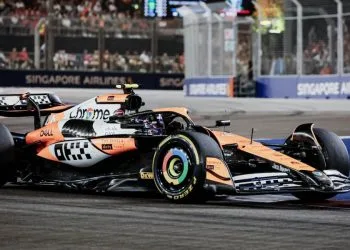 Lando Norris Formula Uno Gp Singapore