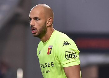 Nicola Leali, secondo portiere del Genoa (Foto ANSA)