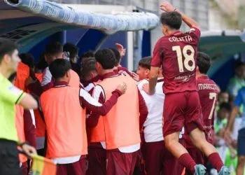 La Roma Primavera esulta (da Facebook)