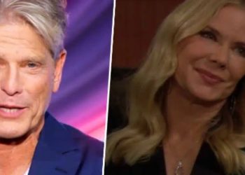 Clayton Norcross e Katherine Kelly Lang. (Foto: Web)