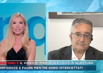 Giuliano, figlio di Pierina Paganelli, a Mattino 5