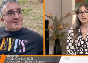 Giuliano Saponi, figlio di Pierina Paganelli